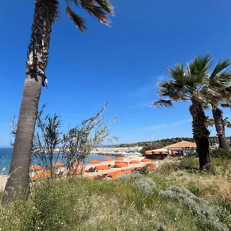Vue 180 Degres Mer-colline, Plages 100m, Piscine, Box , Domaine Coudouliere Six Four Les Plages *